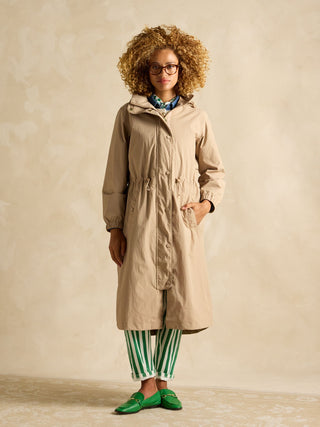 Joules Waterproof Hensley Coat with Packable Hood