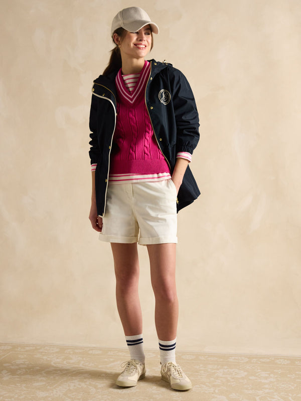 Joules Holt  Waterproof Packable Raincoat with Hood