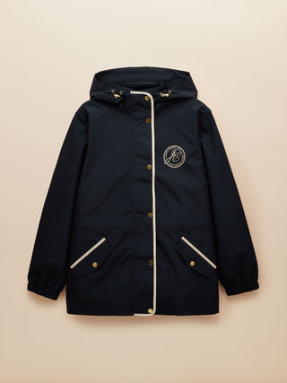 Joules Holt  Waterproof Packable Raincoat with Hood