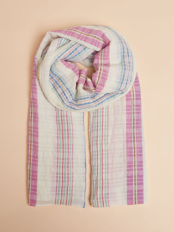 Joules Orla Lightweight Cotton Scarf