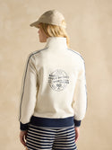 Joules Zip Through Cotton Jersey Track Jacket
