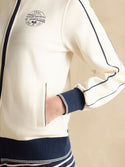 Joules Zip Through Cotton Jersey Track Jacket
