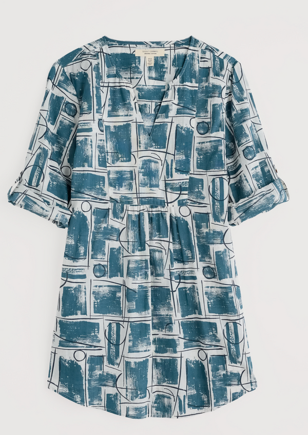Seasalt Opt Art Organic Cotton Tunic