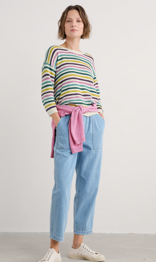 Seasalt Knavock Striped Jumper