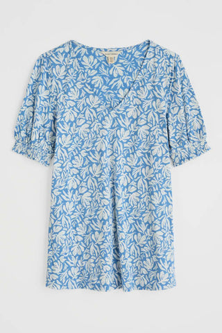 Seasalt Rosehip V-Neck Jersey Top