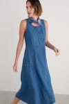 Seasalt Sleeveless Grass Wave Dress