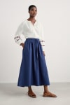 Seasalt Lake Ankle Length Skirt Organic Cotton