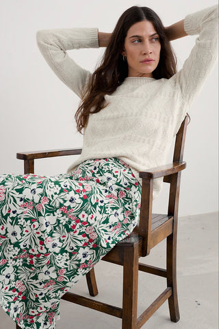 Seasalt Rose A-Line Skirt