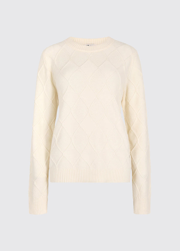 Dubarry Banteer Cable Knit Crew Neck Sweater