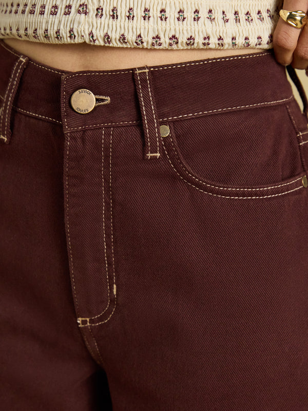 Joules High Rise Wide Leg Jeans