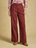 Joules Smart Wide Leg Trouser