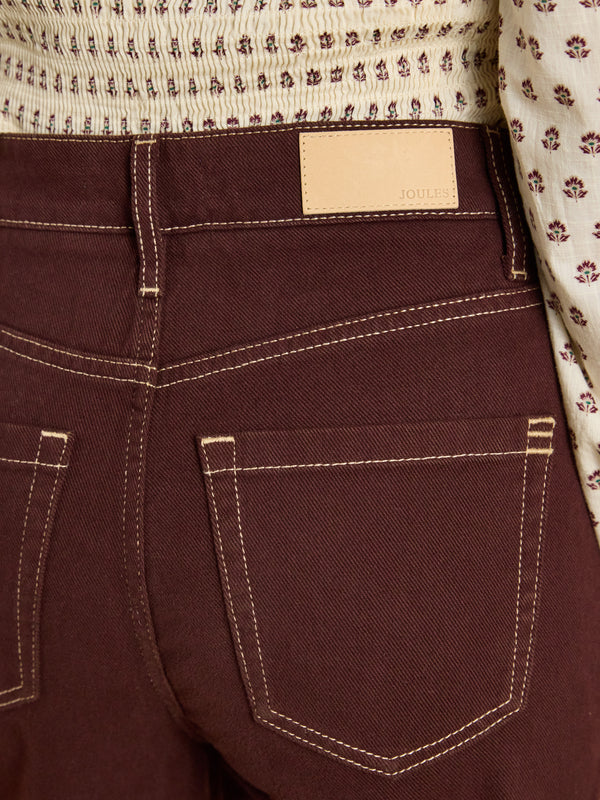 Joules High Rise Wide Leg Jeans