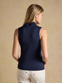 Joules Heidi Sleeveless Frill Neck Top
