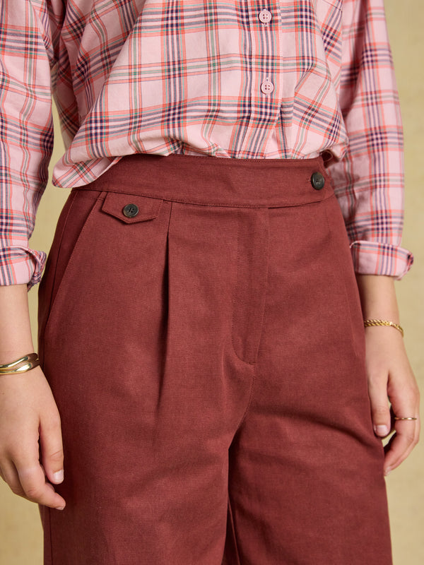 Joules Smart Wide Leg Trouser