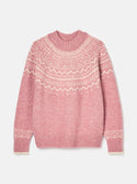 Joules Charlotte Crew Neck Fair Isle Jumper
