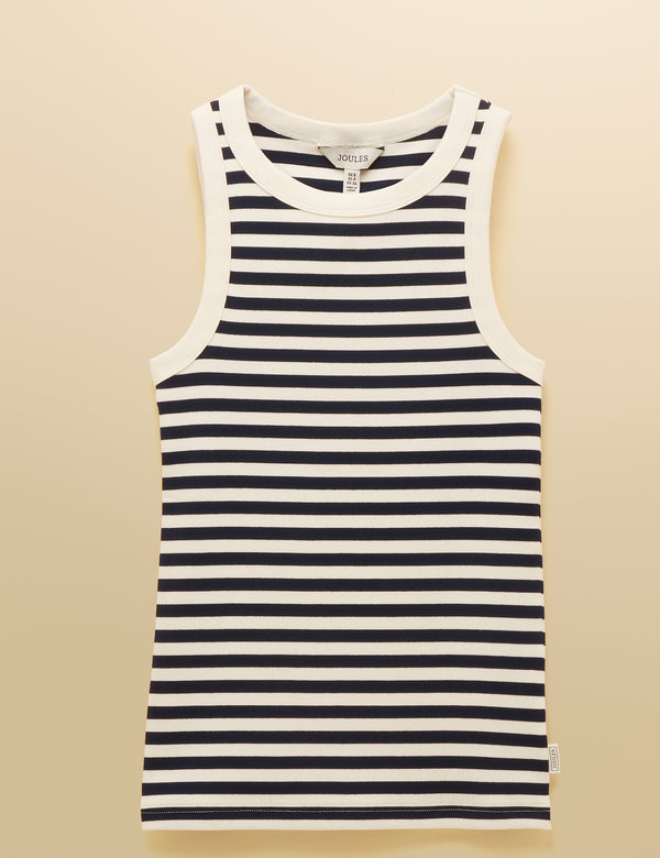 Joules Ribbed Jersey Sofia Vest Top