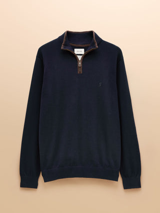 Joules Hillside Quarter Zip Knitted Jumper
