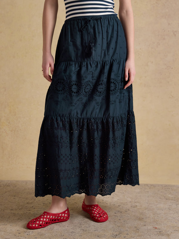 Joules Broderie Skirt
