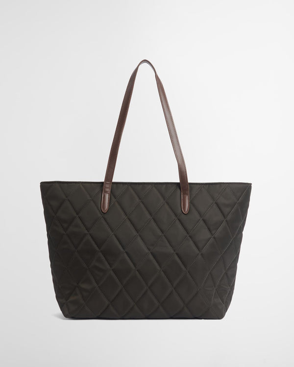 Barbour Quilted Tote Bag