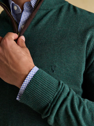 Joules Hillside Quarter Zip Knitted Jumper