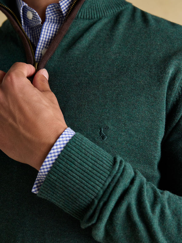 Joules Hillside Quarter Zip Knitted Jumper