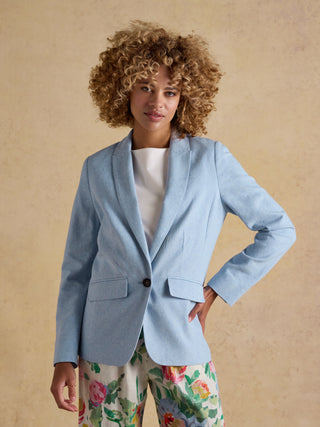 Joules Linen Blend Blazer