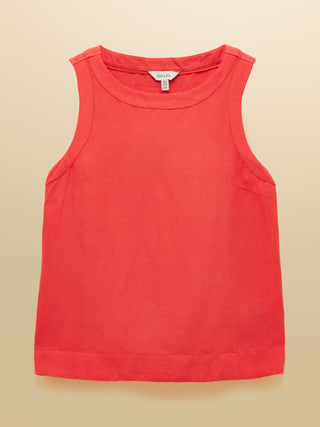 Joules Cove Round Neck Sleeveless Top