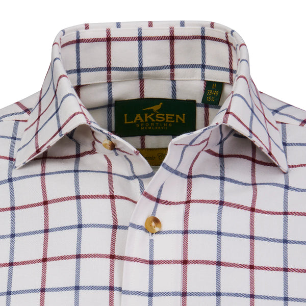 Laksen Gable Brushed Cotton Shirt Sporting Fit