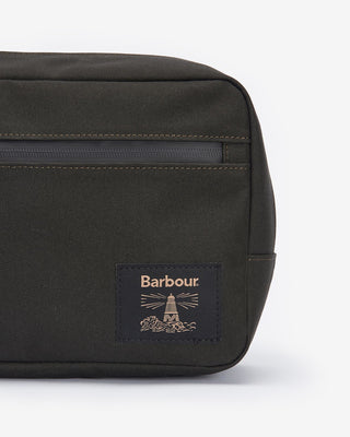 Barbour Field Canvas Washbag