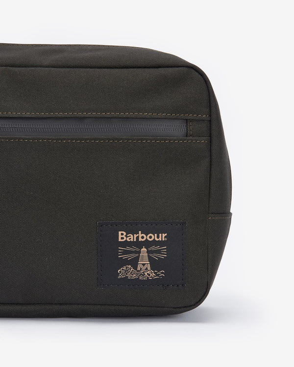 Barbour Field Canvas Washbag