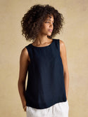 Joules Cove Round Neck Sleeveless Top