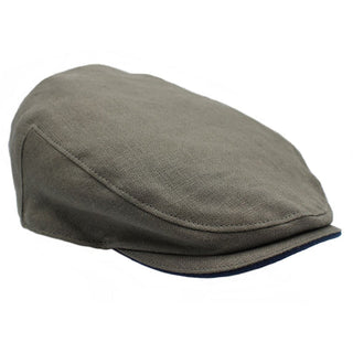 Heather Hats Larne Irish Linen Flat Cap