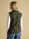 Joules Minx Showerproof Diamond Quilted Gilet