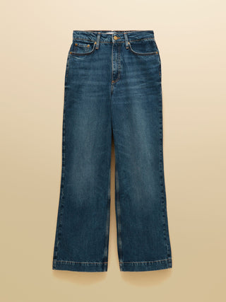 Joules High Rise Wide Jeans