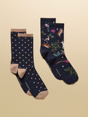 Joules Everyday 2 Pack Socks