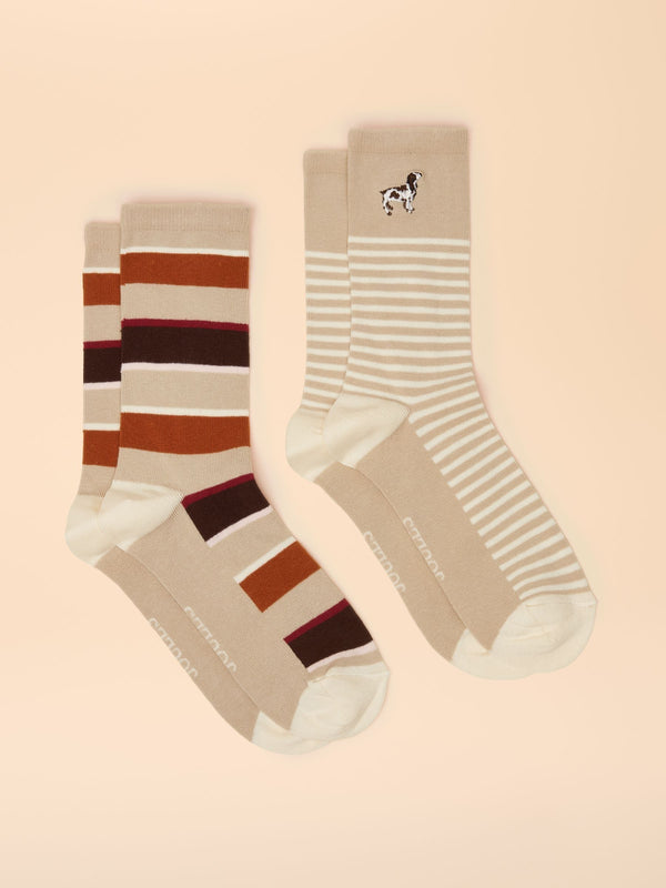 Joules Everyday 2 Pack Socks
