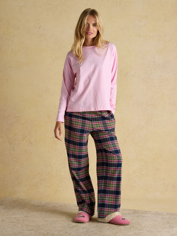 Joules Stella Woven Brushed Cotton PJ Trouser
