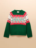 Joules Flocking Around Christmas Jumper
