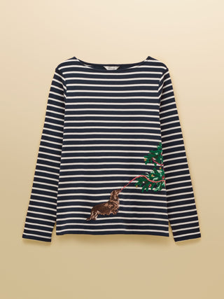 Joules Christmas Harbour Top