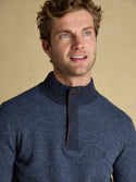 Joules Highland 1/4 Zip Button Jumper