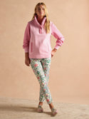 Joules Burnham Funnel Neck Quarter Zip Sweatshirt