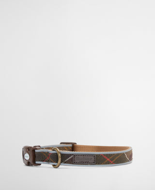 Barbour Reflective Tartan Dog Collar