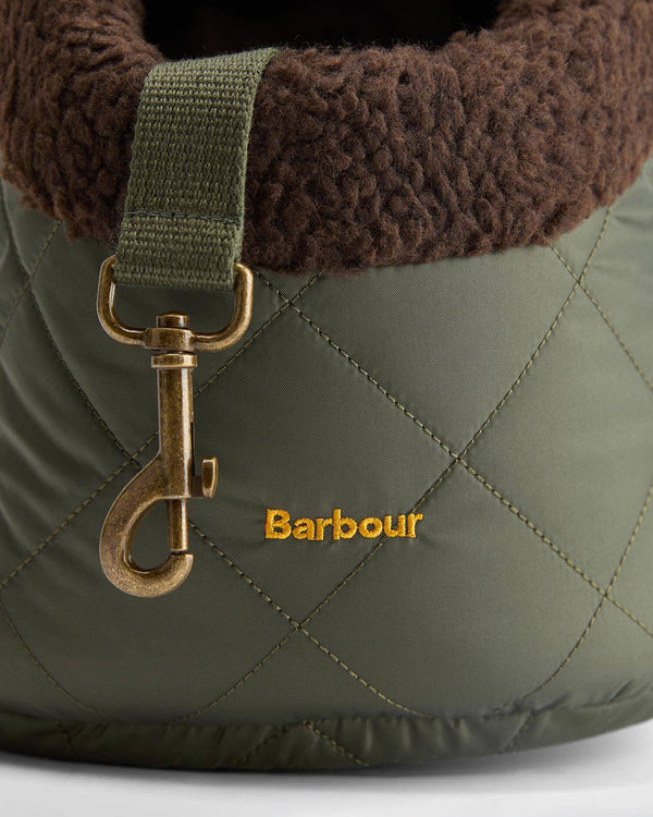 Barbour Medium Quilted Dog Carrier