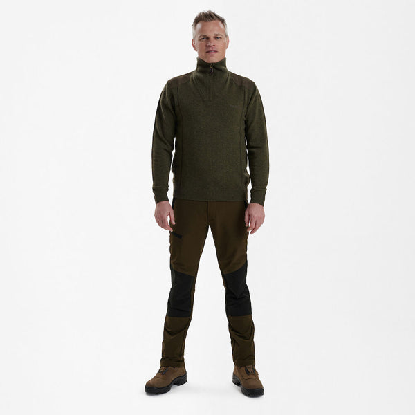 Deerhunter Sheffield Knit With Zip Neck