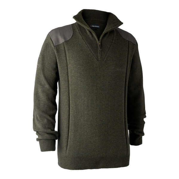 Deerhunter Sheffield Knit With Zip Neck