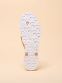 Joules Sunvale Cream Lemon Flip Flops