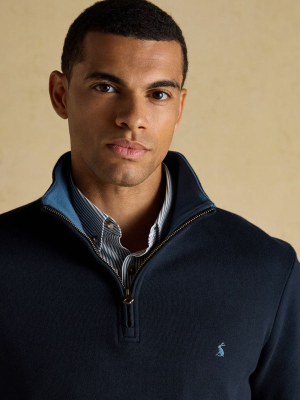 Joules Alistair Cosy Quarter Zip Sweatshirt