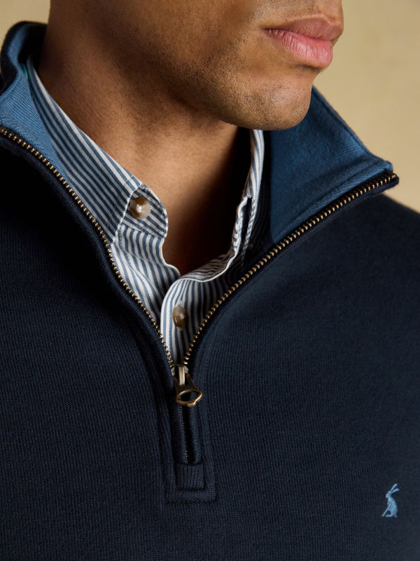 Joules Alistair Cosy Quarter Zip Sweatshirt