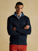 Joules Alistair Cosy Quarter Zip Sweatshirt