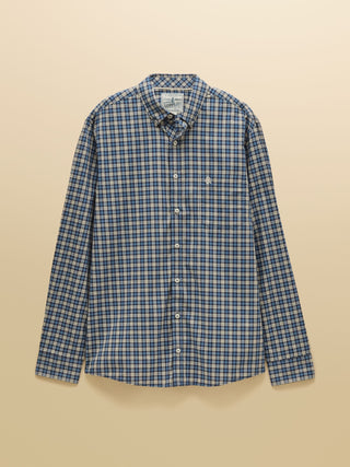 Joules Poplin Check Classic Fit Shirt